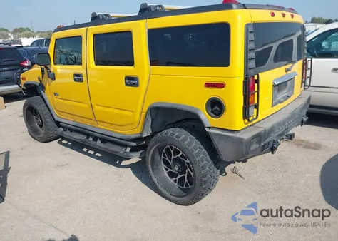 2003 Hummer H2 from USA, damaged, VIN 5GRGN23U23H138394